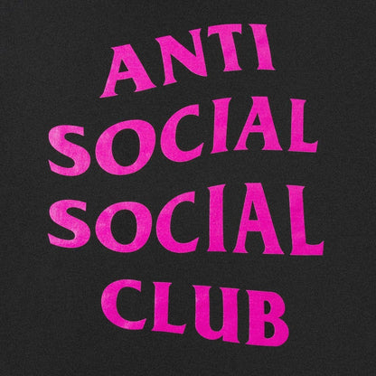 Anti Social Social Club Straight Pipe Hoodie Black (ASSW510) Size S-XL